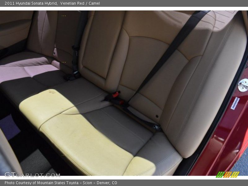 Venetian Red / Camel 2011 Hyundai Sonata Hybrid