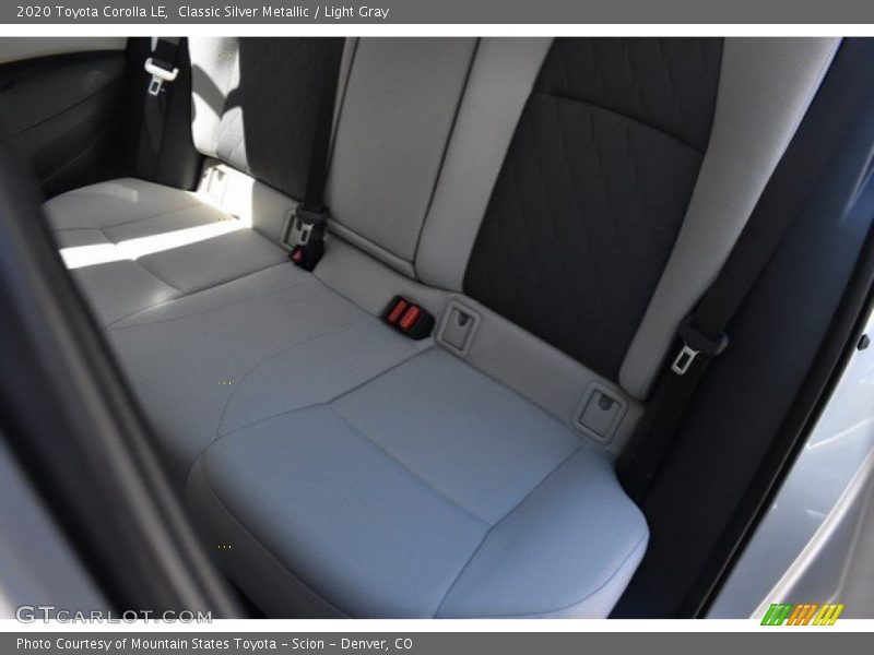 Classic Silver Metallic / Light Gray 2020 Toyota Corolla LE