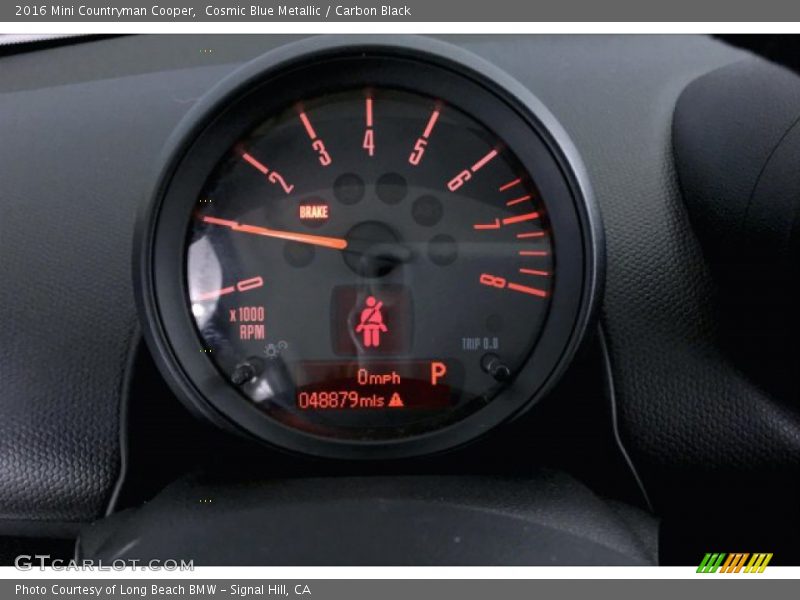 Cosmic Blue Metallic / Carbon Black 2016 Mini Countryman Cooper