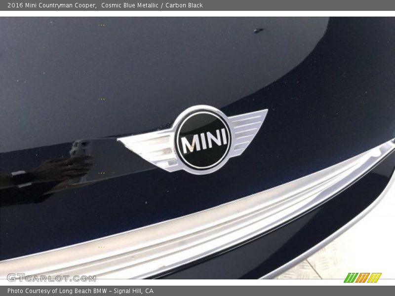 Cosmic Blue Metallic / Carbon Black 2016 Mini Countryman Cooper