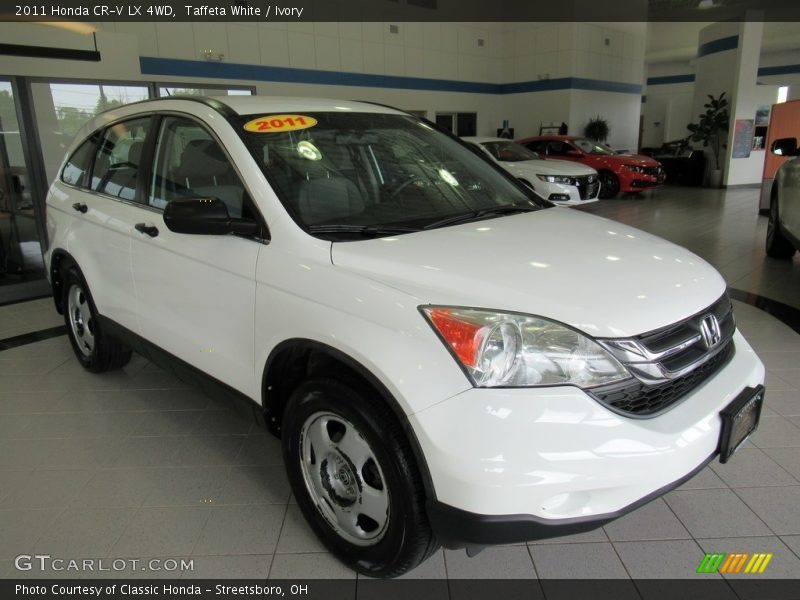 Taffeta White / Ivory 2011 Honda CR-V LX 4WD