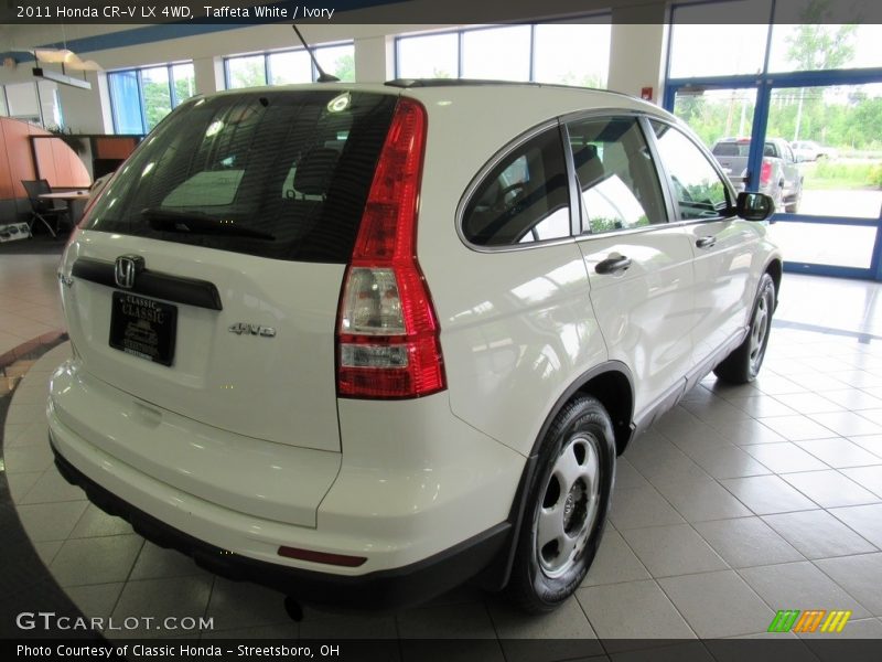 Taffeta White / Ivory 2011 Honda CR-V LX 4WD
