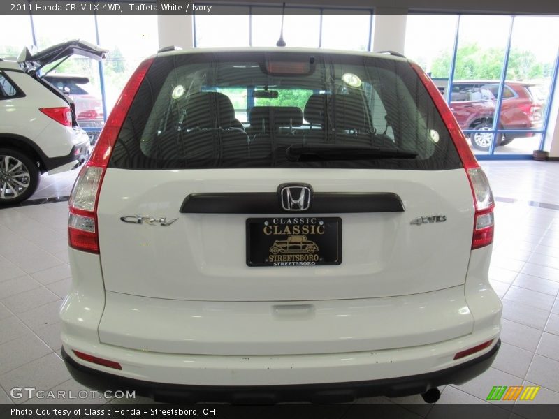 Taffeta White / Ivory 2011 Honda CR-V LX 4WD