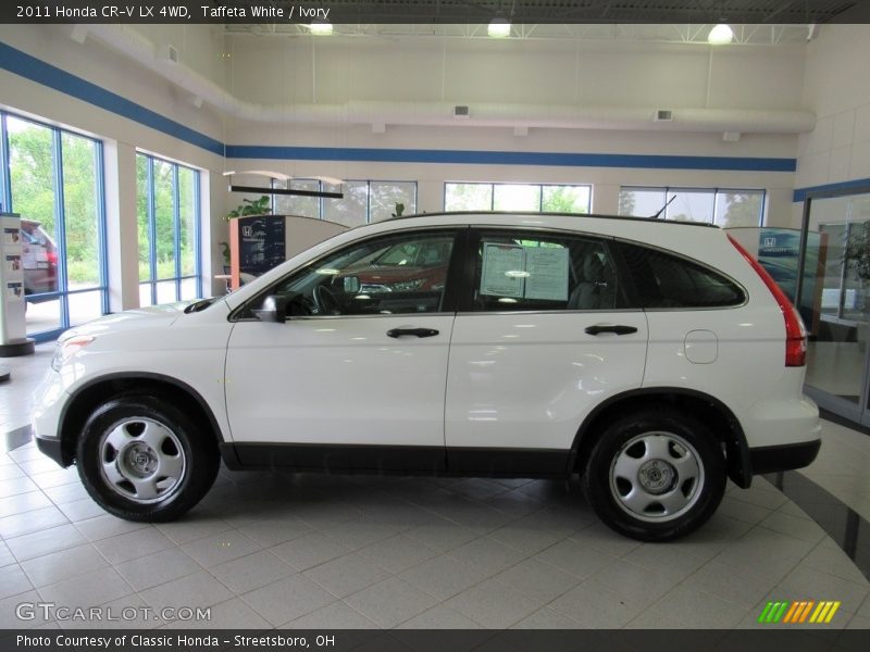 Taffeta White / Ivory 2011 Honda CR-V LX 4WD