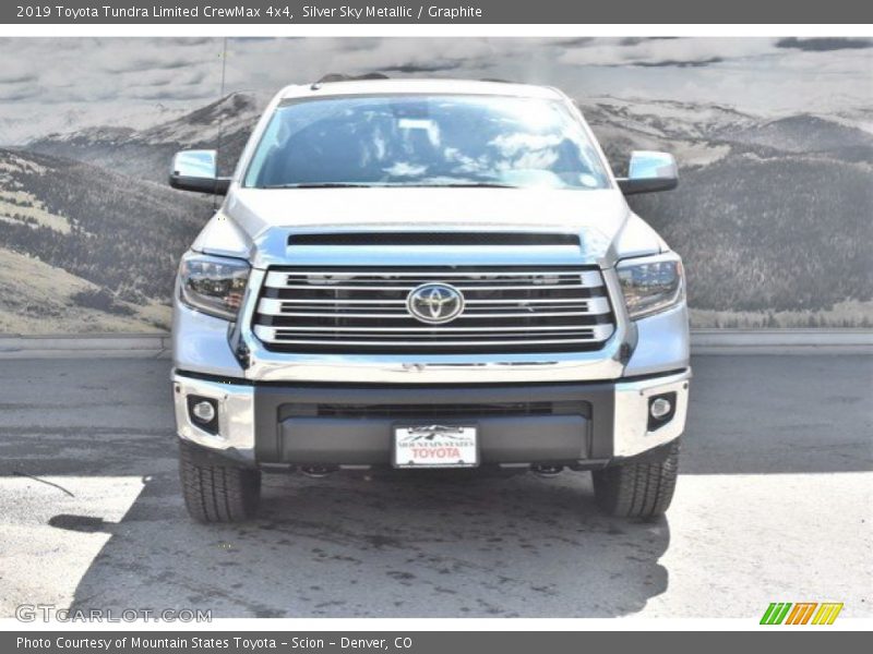 Silver Sky Metallic / Graphite 2019 Toyota Tundra Limited CrewMax 4x4