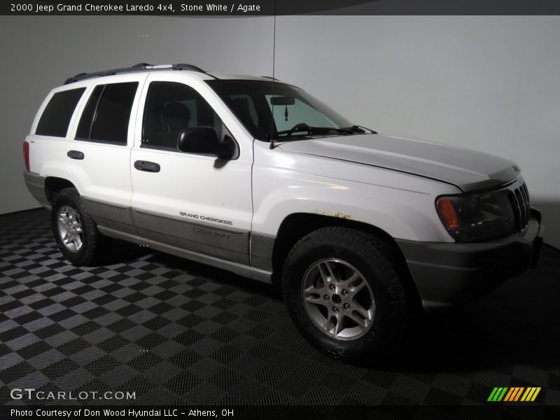 Stone White / Agate 2000 Jeep Grand Cherokee Laredo 4x4