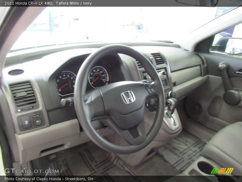 Taffeta White / Ivory 2011 Honda CR-V LX 4WD