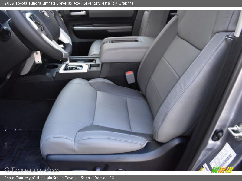 Silver Sky Metallic / Graphite 2019 Toyota Tundra Limited CrewMax 4x4