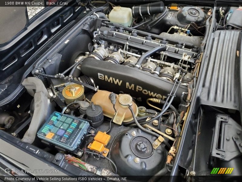  1988 M6 Coupe Engine - 3.5 Liter DOHC 24-Valve Inline 6 Cylinder