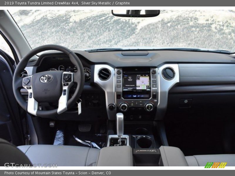 Silver Sky Metallic / Graphite 2019 Toyota Tundra Limited CrewMax 4x4