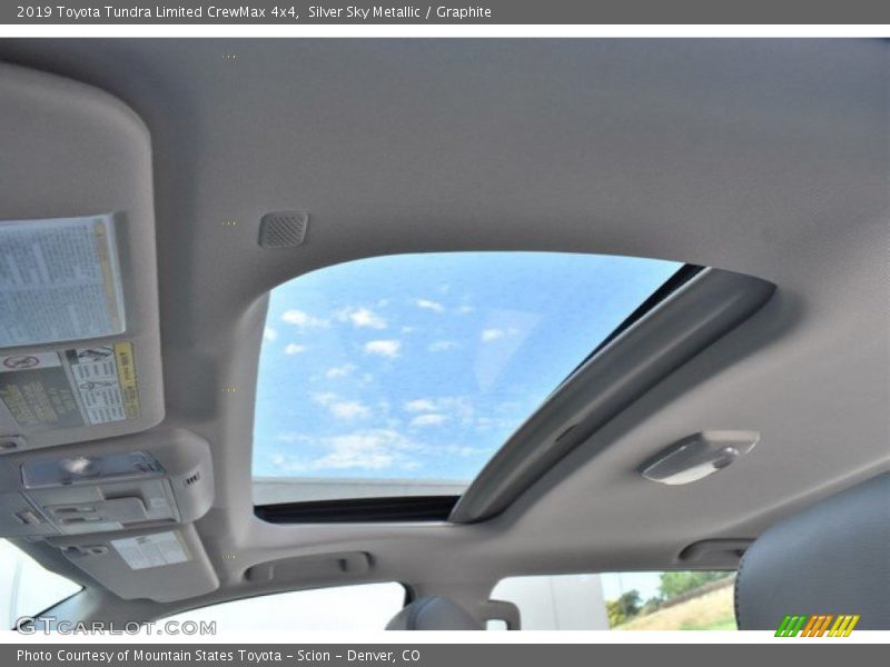 Silver Sky Metallic / Graphite 2019 Toyota Tundra Limited CrewMax 4x4