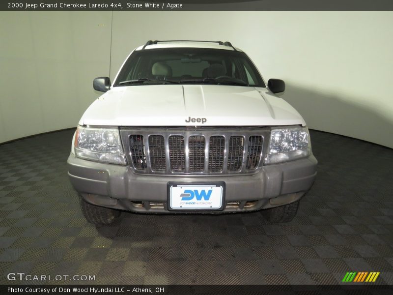 Stone White / Agate 2000 Jeep Grand Cherokee Laredo 4x4