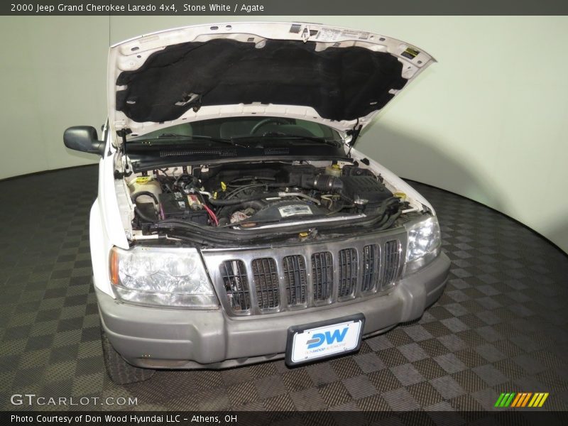 Stone White / Agate 2000 Jeep Grand Cherokee Laredo 4x4