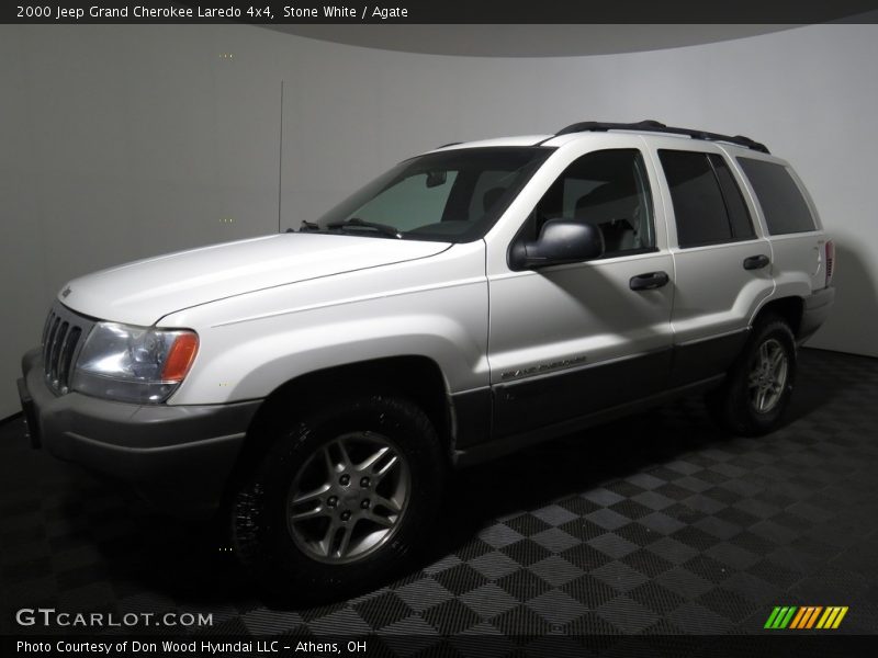 Stone White / Agate 2000 Jeep Grand Cherokee Laredo 4x4