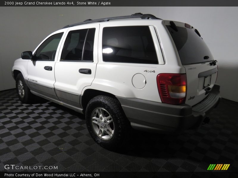 Stone White / Agate 2000 Jeep Grand Cherokee Laredo 4x4