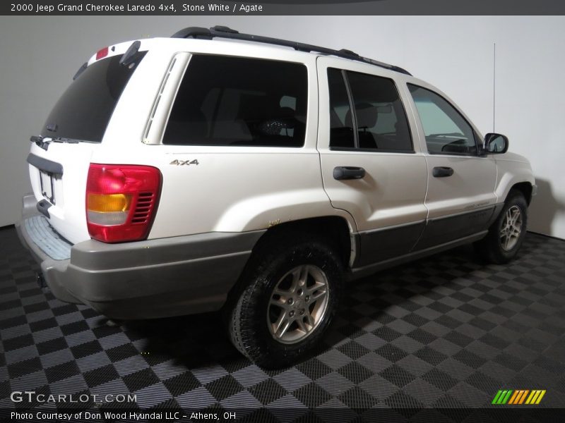 Stone White / Agate 2000 Jeep Grand Cherokee Laredo 4x4