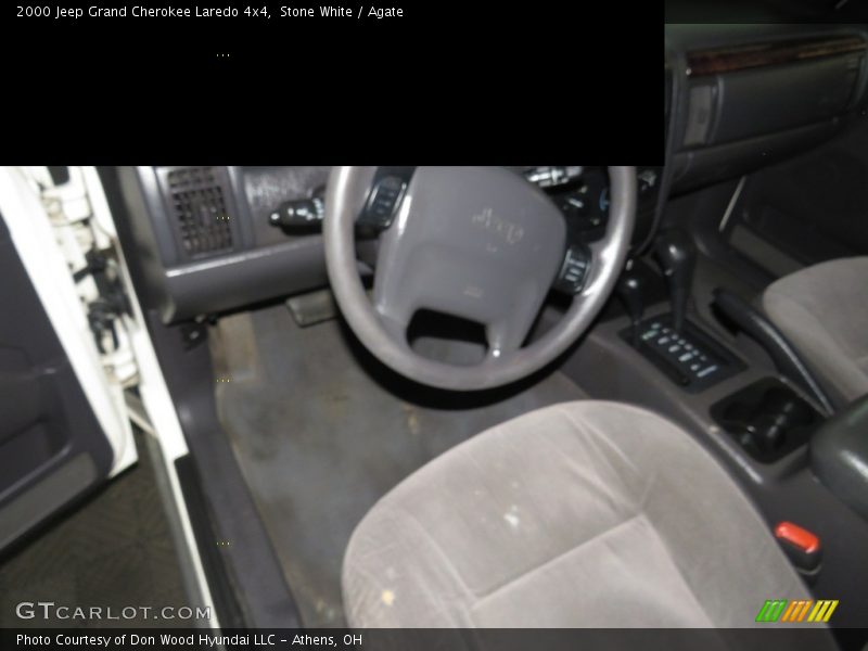 Stone White / Agate 2000 Jeep Grand Cherokee Laredo 4x4
