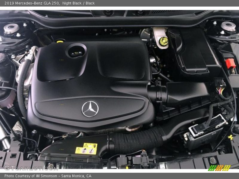 Night Black / Black 2019 Mercedes-Benz GLA 250