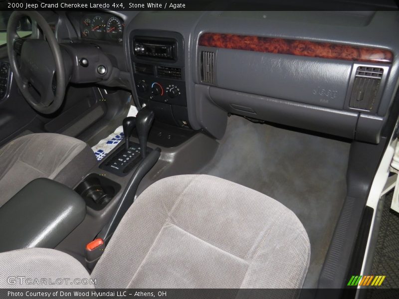 Stone White / Agate 2000 Jeep Grand Cherokee Laredo 4x4