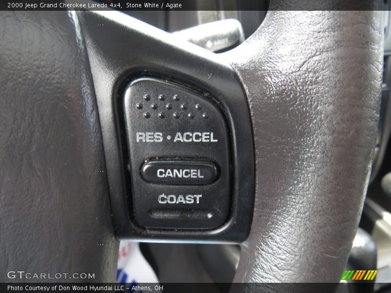 Stone White / Agate 2000 Jeep Grand Cherokee Laredo 4x4