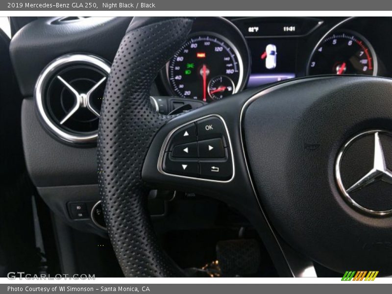Night Black / Black 2019 Mercedes-Benz GLA 250