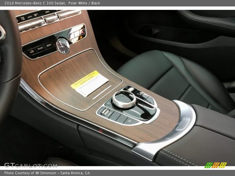 Polar White / Black 2019 Mercedes-Benz C 300 Sedan