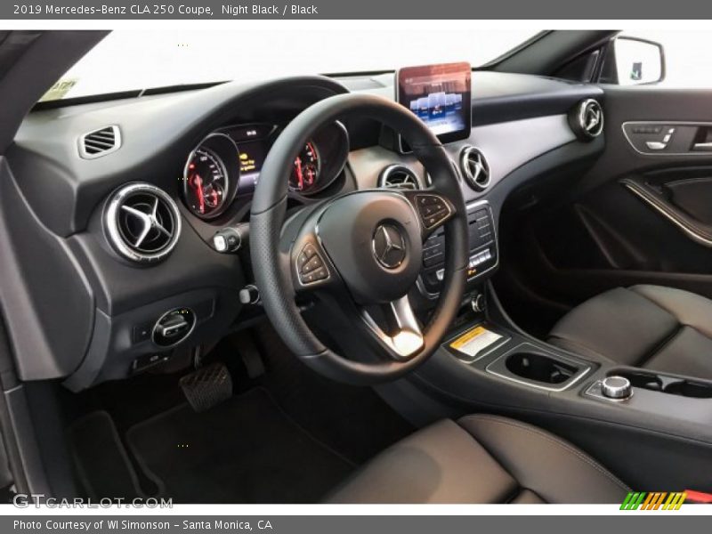 Night Black / Black 2019 Mercedes-Benz CLA 250 Coupe