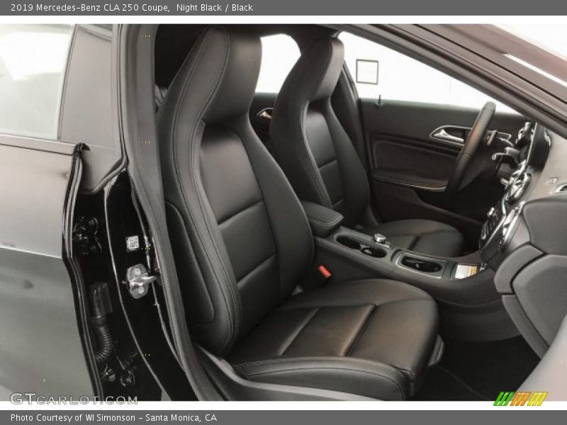 Night Black / Black 2019 Mercedes-Benz CLA 250 Coupe