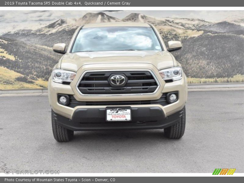 Quicksand / Cement Gray 2019 Toyota Tacoma SR5 Double Cab 4x4