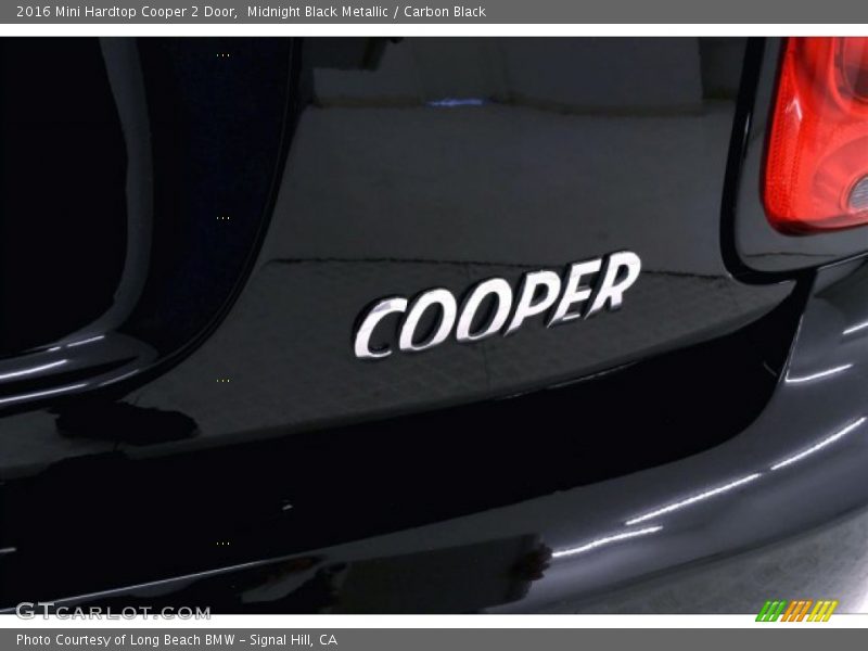 Midnight Black Metallic / Carbon Black 2016 Mini Hardtop Cooper 2 Door