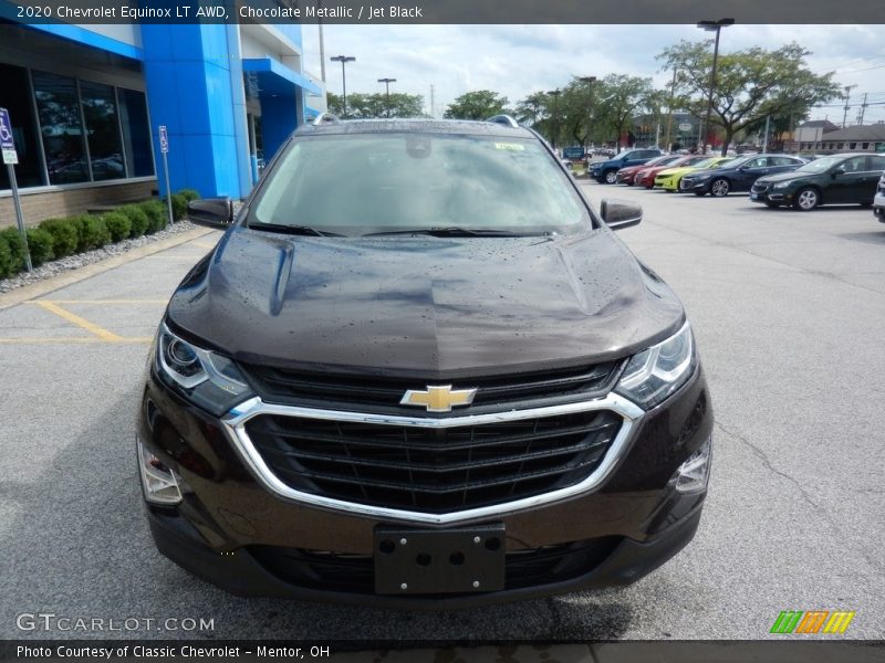 Chocolate Metallic / Jet Black 2020 Chevrolet Equinox LT AWD