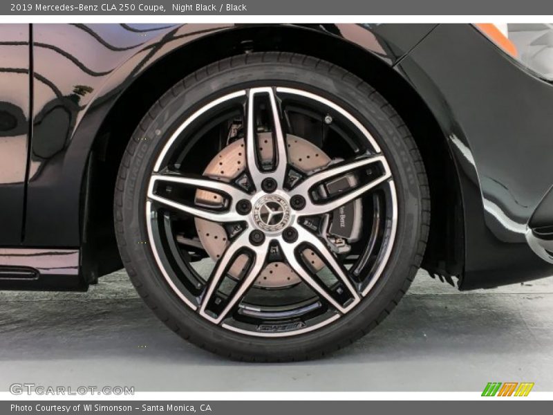 Night Black / Black 2019 Mercedes-Benz CLA 250 Coupe