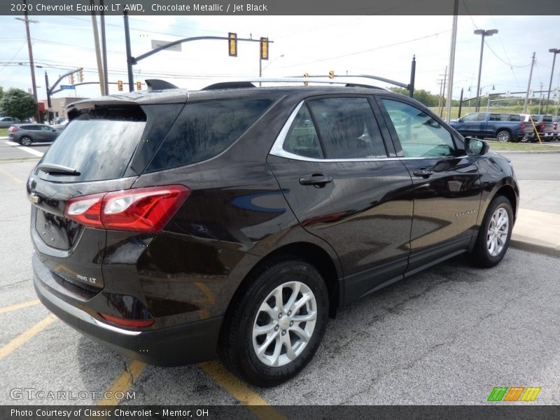 Chocolate Metallic / Jet Black 2020 Chevrolet Equinox LT AWD