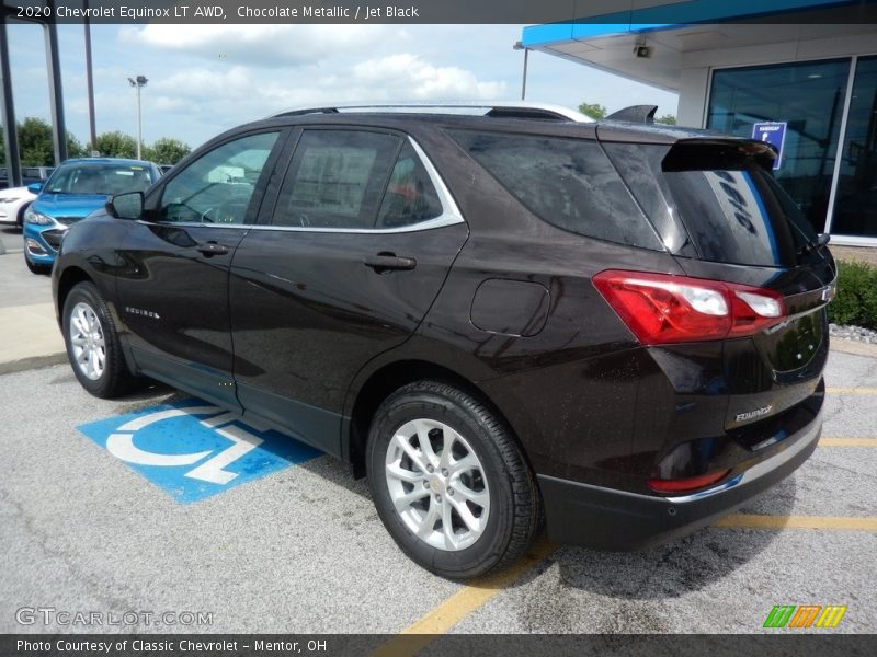 Chocolate Metallic / Jet Black 2020 Chevrolet Equinox LT AWD