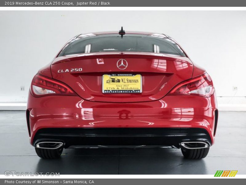 Jupiter Red / Black 2019 Mercedes-Benz CLA 250 Coupe