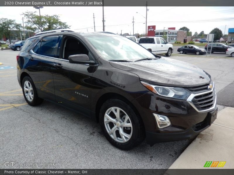 Chocolate Metallic / Jet Black 2020 Chevrolet Equinox LT