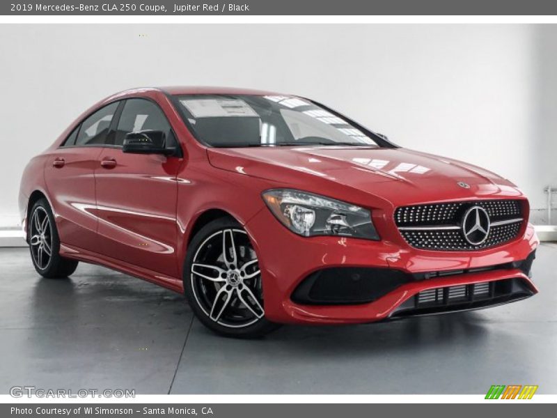 Jupiter Red / Black 2019 Mercedes-Benz CLA 250 Coupe