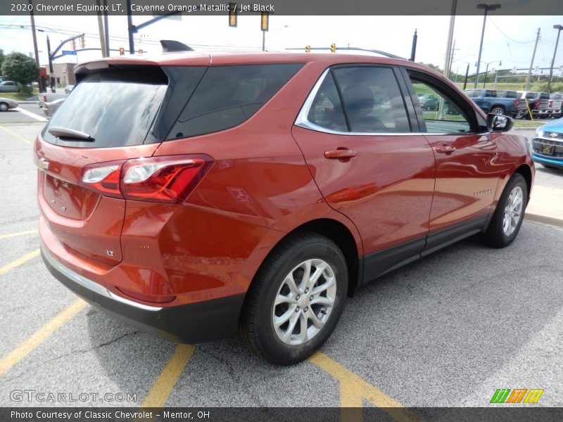 Cayenne Orange Metallic / Jet Black 2020 Chevrolet Equinox LT