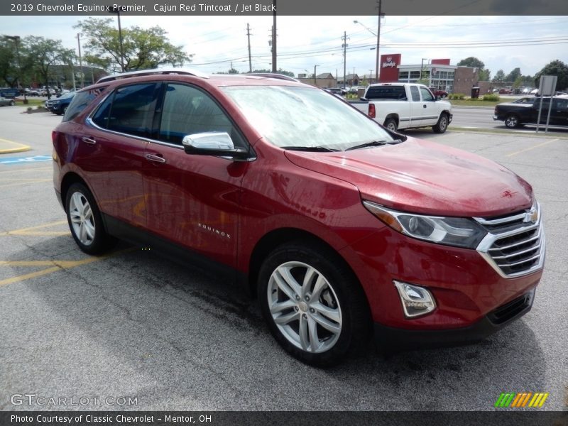 Cajun Red Tintcoat / Jet Black 2019 Chevrolet Equinox Premier