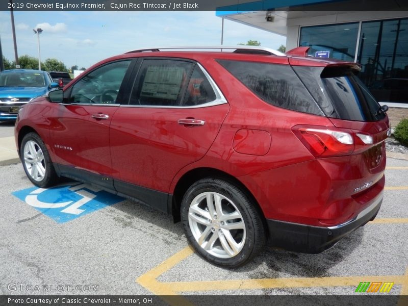 Cajun Red Tintcoat / Jet Black 2019 Chevrolet Equinox Premier