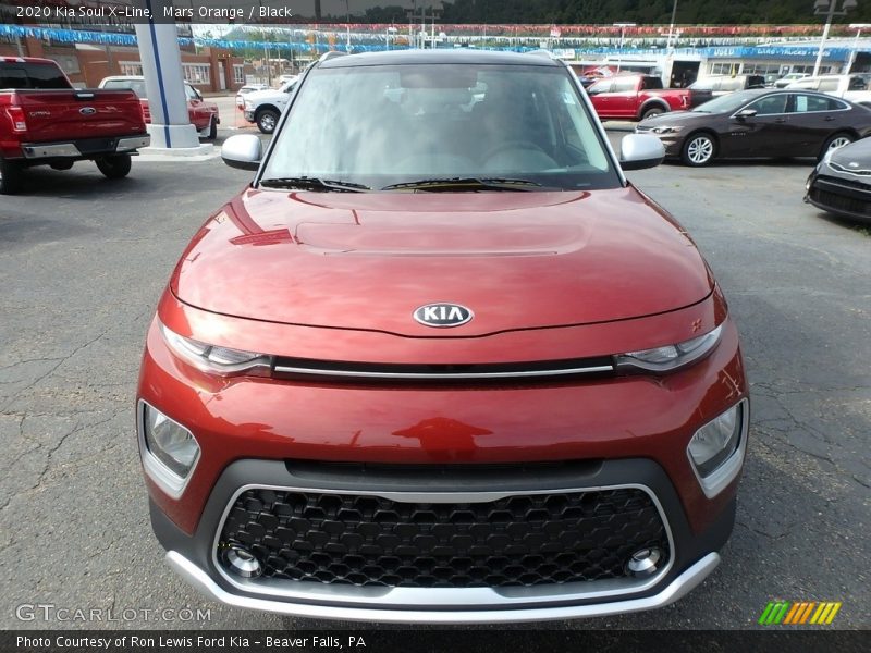 Mars Orange / Black 2020 Kia Soul X-Line