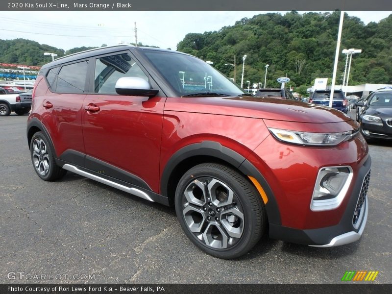 Front 3/4 View of 2020 Soul X-Line