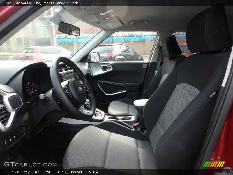 Front Seat of 2020 Soul X-Line