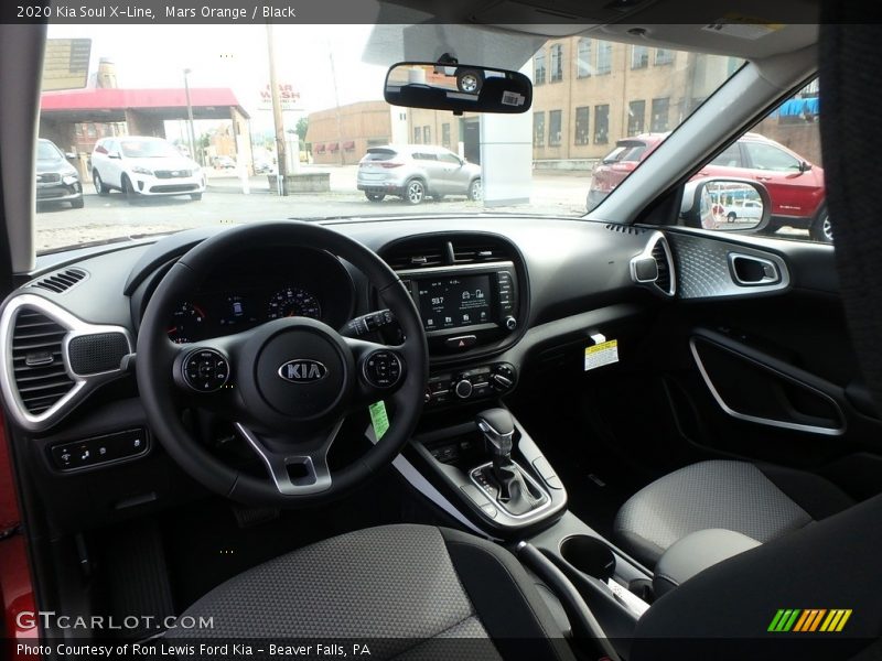 Mars Orange / Black 2020 Kia Soul X-Line