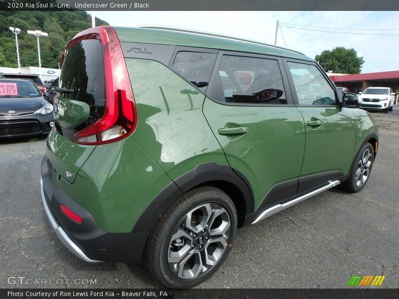 Undercover Green / Black 2020 Kia Soul X-Line