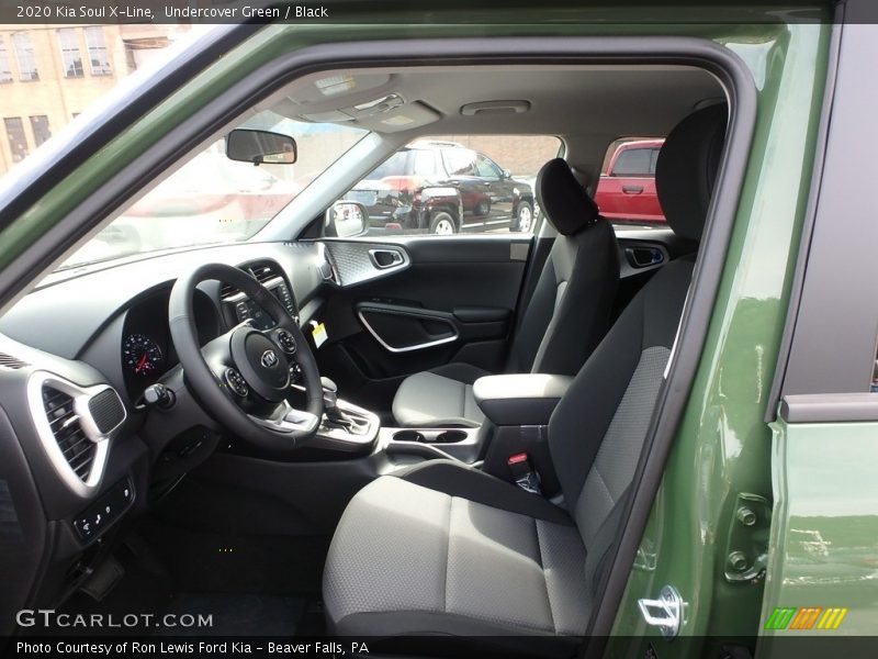 Undercover Green / Black 2020 Kia Soul X-Line