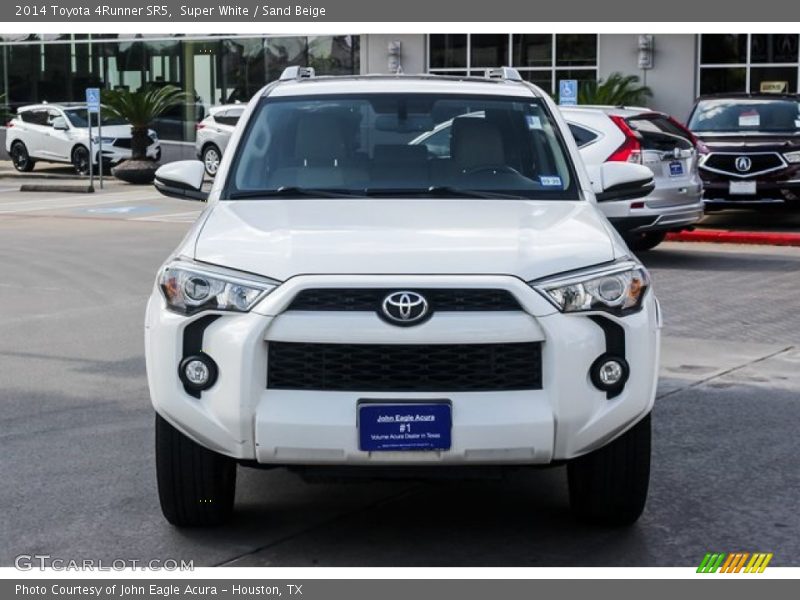 Super White / Sand Beige 2014 Toyota 4Runner SR5