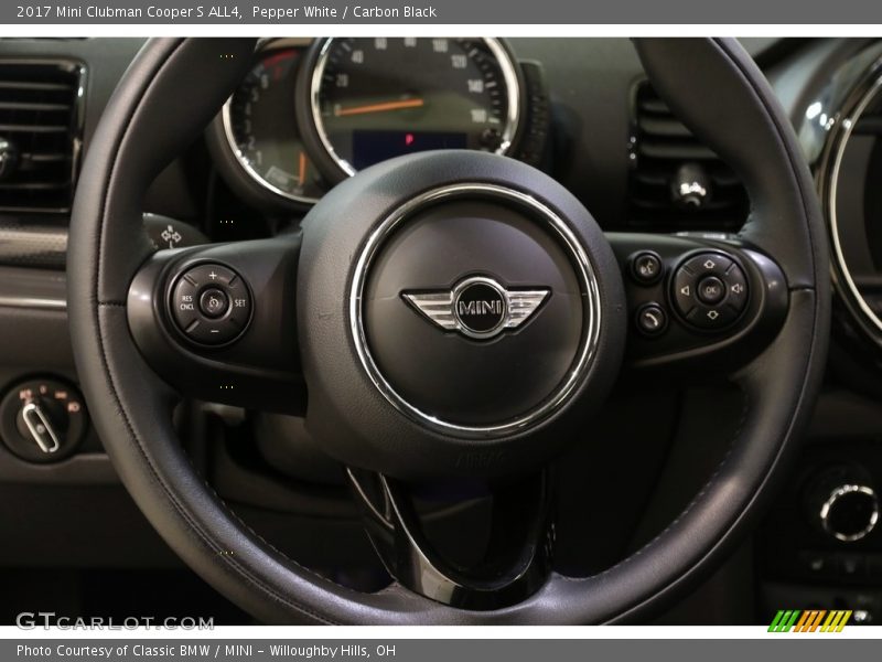 Pepper White / Carbon Black 2017 Mini Clubman Cooper S ALL4