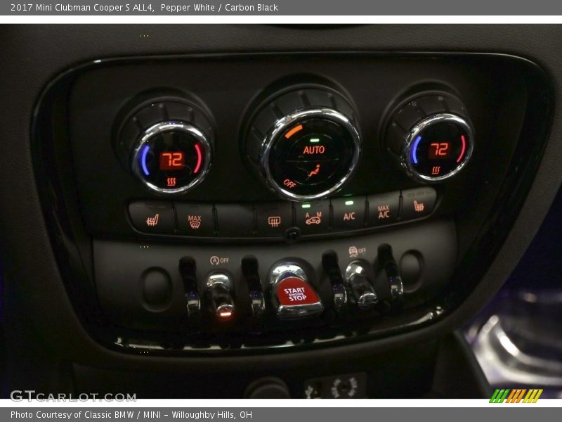 Pepper White / Carbon Black 2017 Mini Clubman Cooper S ALL4