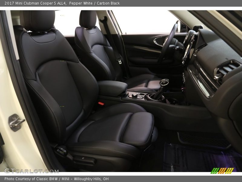 Pepper White / Carbon Black 2017 Mini Clubman Cooper S ALL4